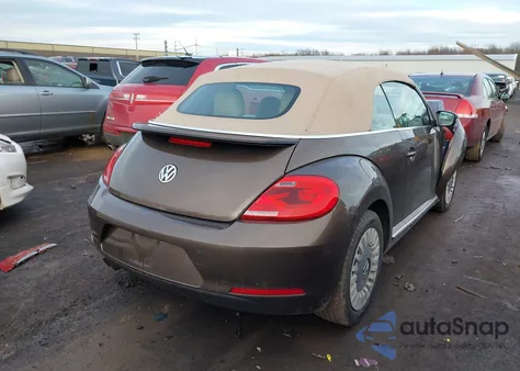 2014 Volkswagen Beetle 1.8T из США, поврежденный, VIN 3VW507AT5EM814797